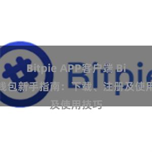 Bitpie APP客户端 Bitpie钱包新手指南：下载、注册及使用技巧