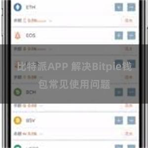 比特派APP 解决Bitpie钱包常见使用问题