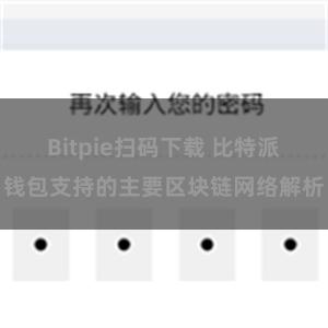 Bitpie扫码下载 比特派钱包支持的主要区块链网络解析