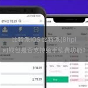 比特派iOS 比特派(Bitpie)钱包是否支持免手续费功能？