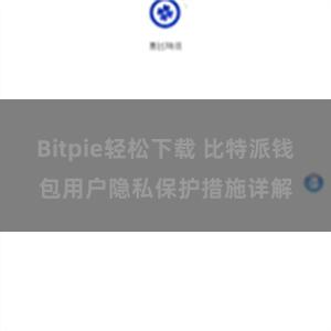 Bitpie轻松下载 比特派钱包用户隐私保护措施详解