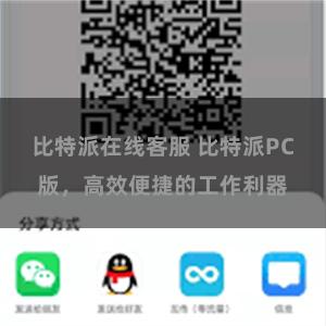 比特派在线客服 比特派PC版，高效便捷的工作利器