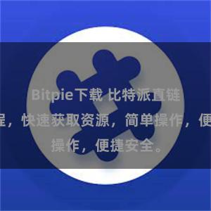 Bitpie下载 比特派直链下载教程，快速获取资源，简单操作，便捷安全。