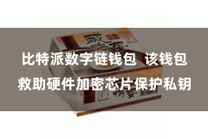 比特派数字链钱包 该钱包救助硬件加密芯片保护私钥