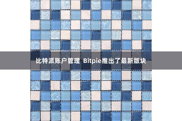 比特派账户管理  Bitpie推出了最新版块