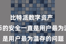 比特派数字资产  数字货币的安全一直是用户最为温存的问题